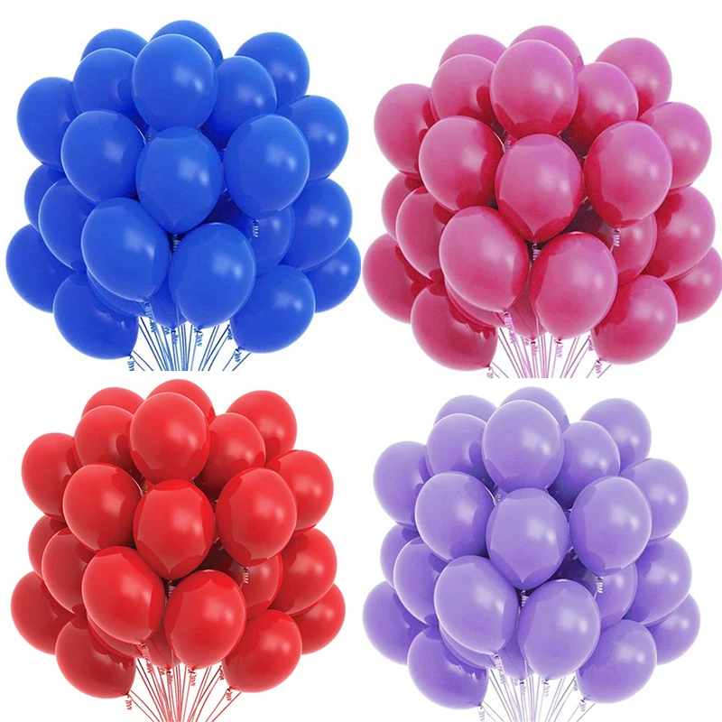 10Inch Glossy Pearl Latex Balloons Gold Silver Red Wedding Decoration Birthday Party Baby Shower Halloween Christmas Noel Globos