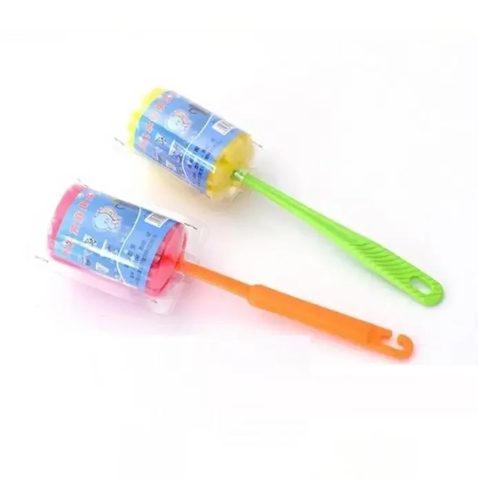 3PCS Long Handle Baby Bottle Brush Soft Sponge Brush Water Glass Cup Washing Cleaner Tool Kitchen Cleaning Specialty Tool