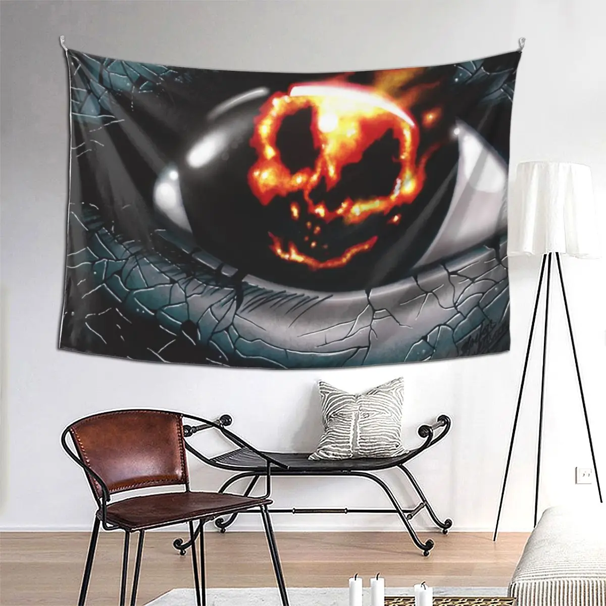 

Гобелен Fire Vision, забавный настенный эстетический домашний декор, гобелены для гостиной, спальни, общежития, комнаты