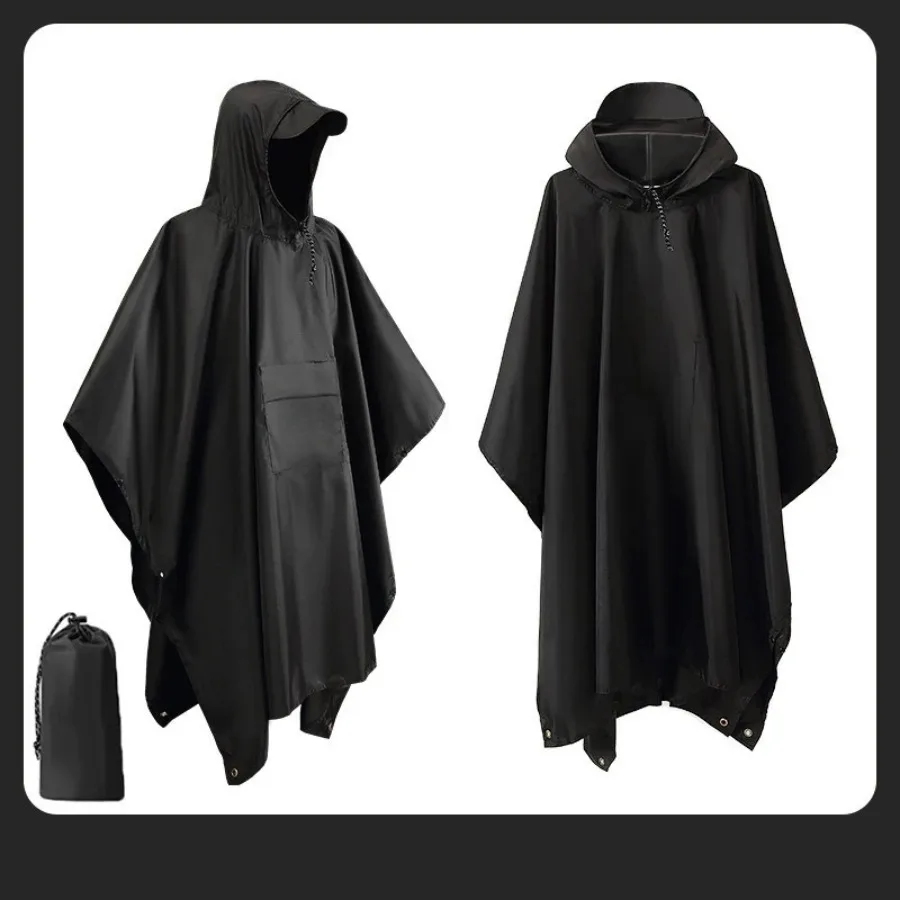 Lightweight Equipment Portable Cloak Raincoat Skyline Mat Multi Functional Outdoor Raincoat Integrated Hiking Camping