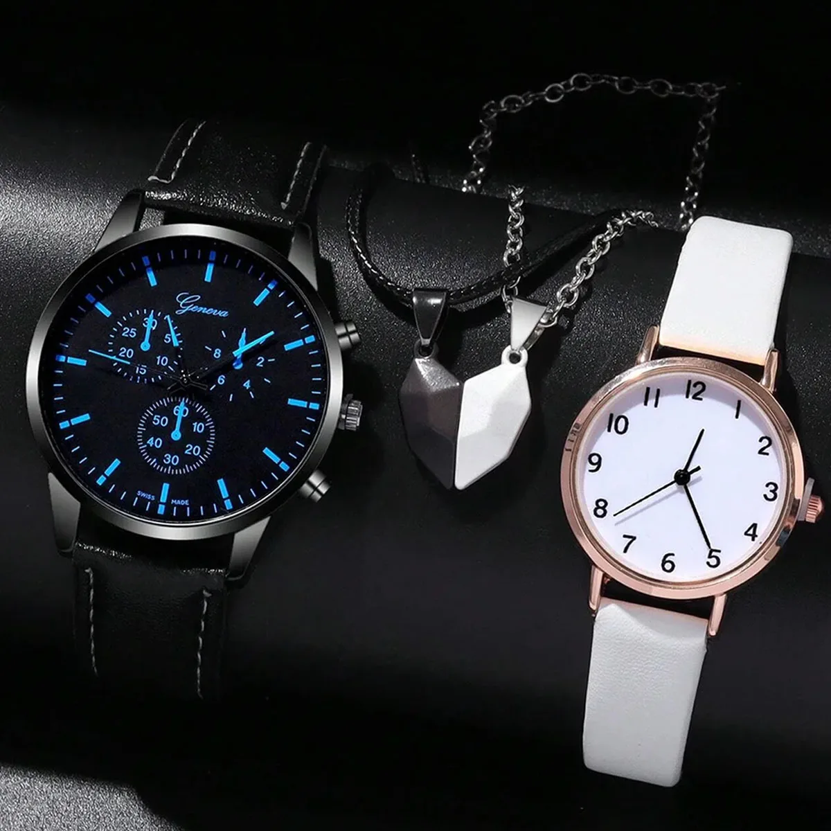 

4-piece Women's Watch Fashion Watch Women's Versatile High end Women's Watch Women's Watch Set