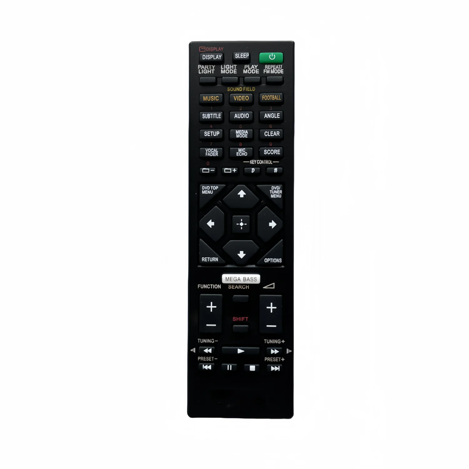 Replace Remote Control For Sony MHC-V72D MHCV72D MHC-V77DW MHCV77DW MHC-V81D MHCV81D Hi-Fi Home Audio System