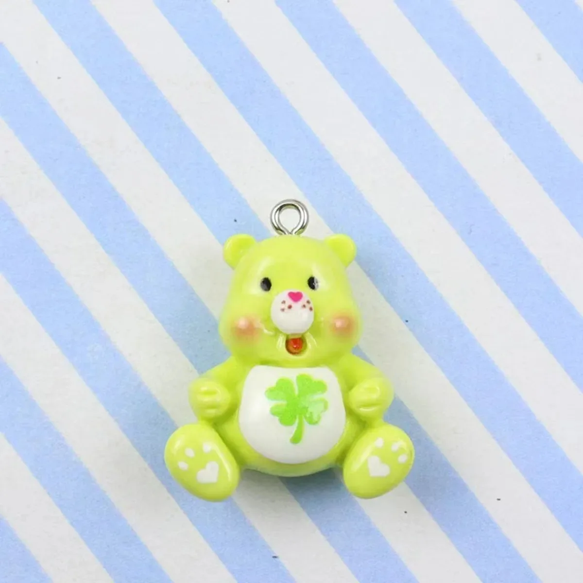 10 قطعة ثلاثية الأبعاد الراتنج الكرتون Charms الدب شكل Charms قلادة DIY بها بنفسك القلائد أقراط أساور المفاتيح صنع المجوهرات النتائج