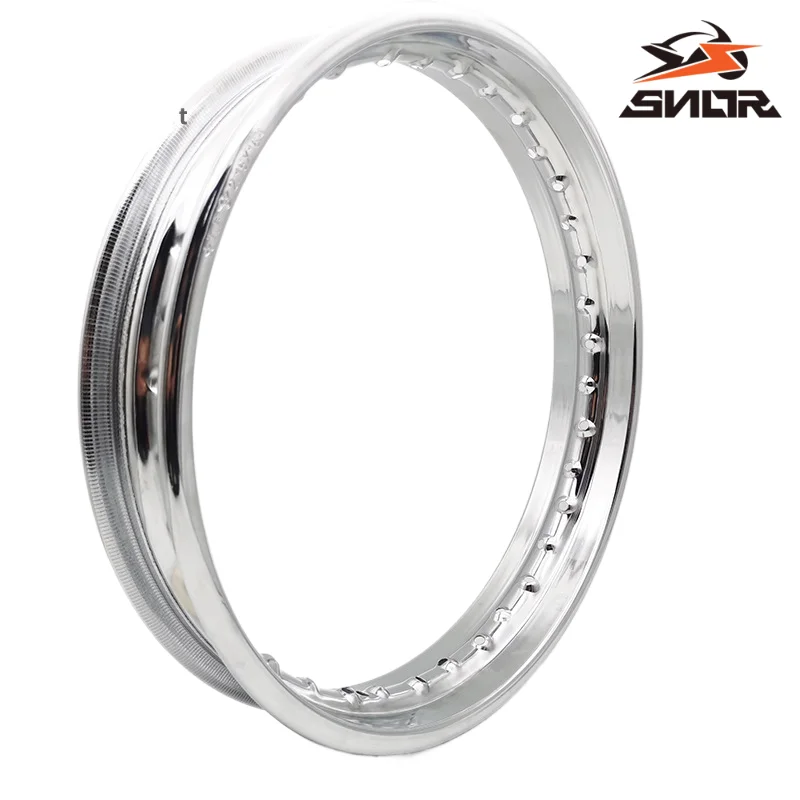 SNOR 36 Holes Wire Spoke Wheel Rim 2.15‑18 Inch Universal steel wheel rim For Dirt Bike Off‑Road Motorcycle