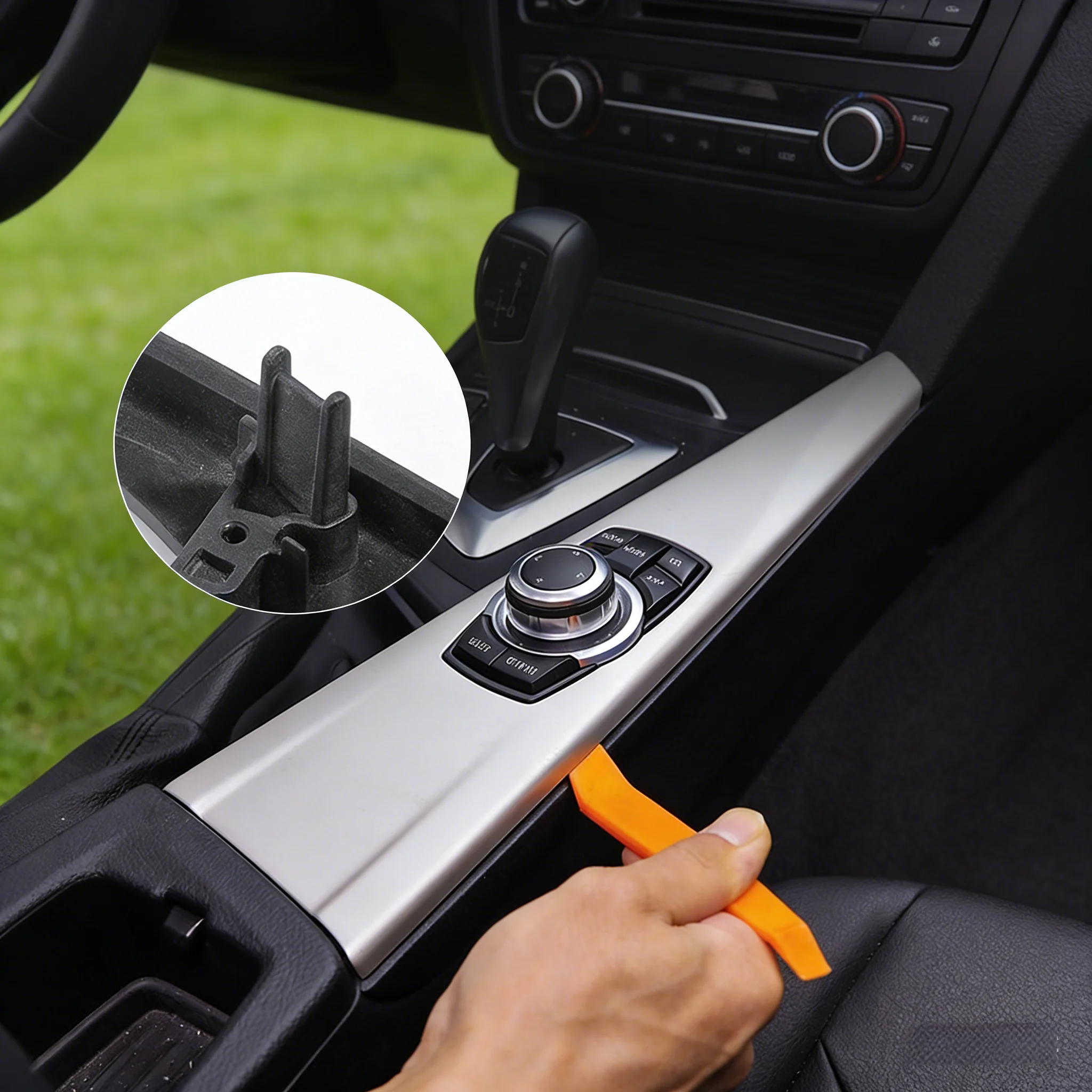 Interior replacement for BMW 3 4 series 3GT F30 F32 F35 F36 M Sport IDrive multimedia cover panel