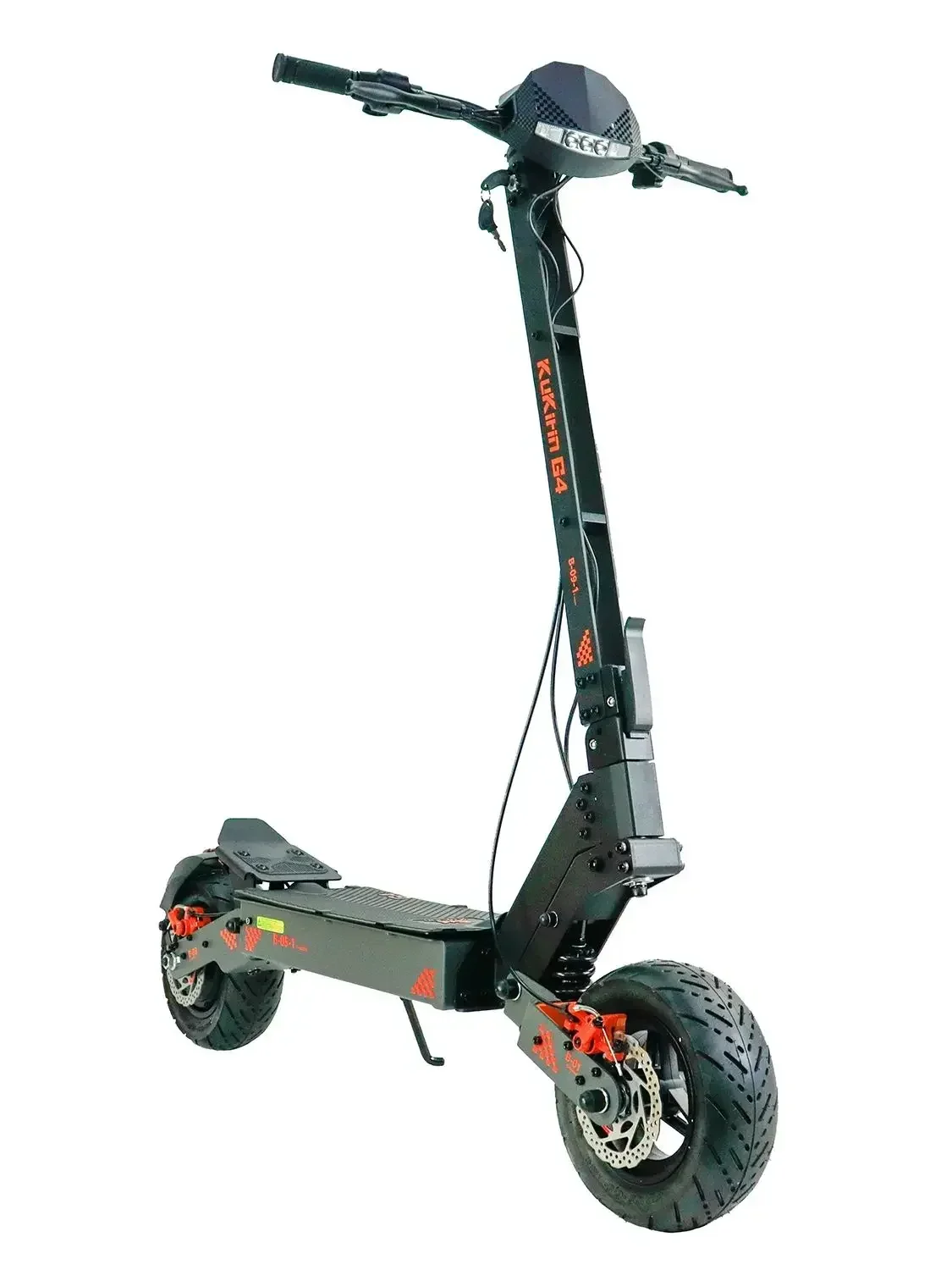 KuKirin G4 Erwachsenen-Elektroroller 11 Zoll Offroad-Reifen Allterrain-E-Scooter 60V20Ah Akku Faltbarer E-Roller