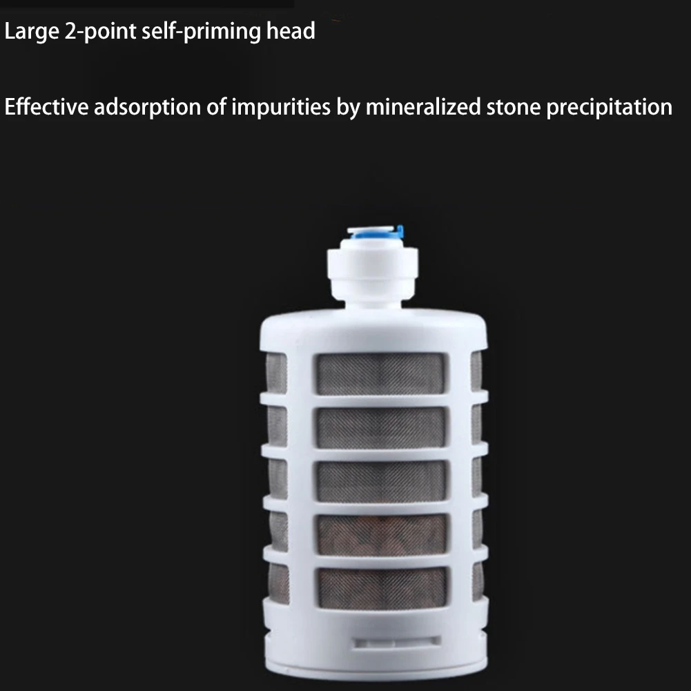 Prefiltro purificador de agua, filtro autocebante, succión familiar, accesorio de filtro de agua potable, sistema de ósmosis inversa No.2