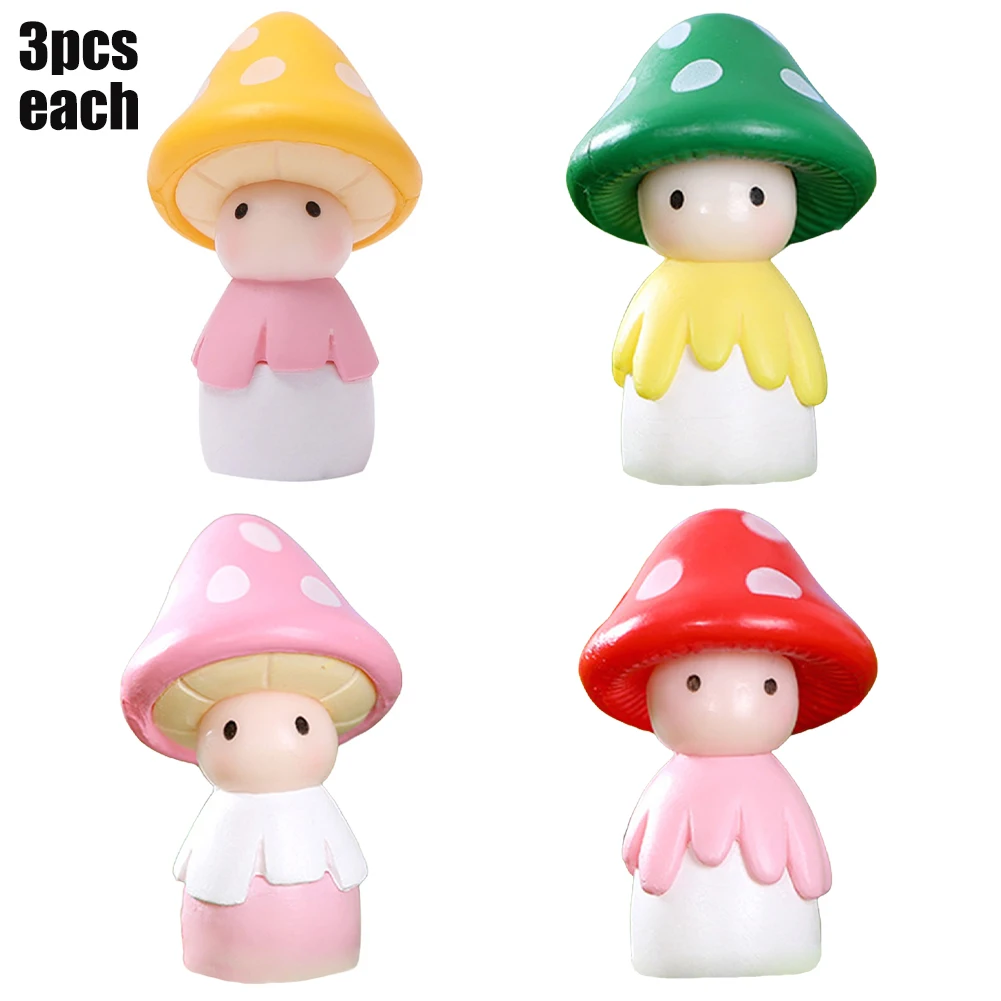 

Яркие S Всепогодные куклы-грибы Яркие S Очаровательные украшения Яркие S Устойчивые к атмосферным воздействиям орнамент Украшение