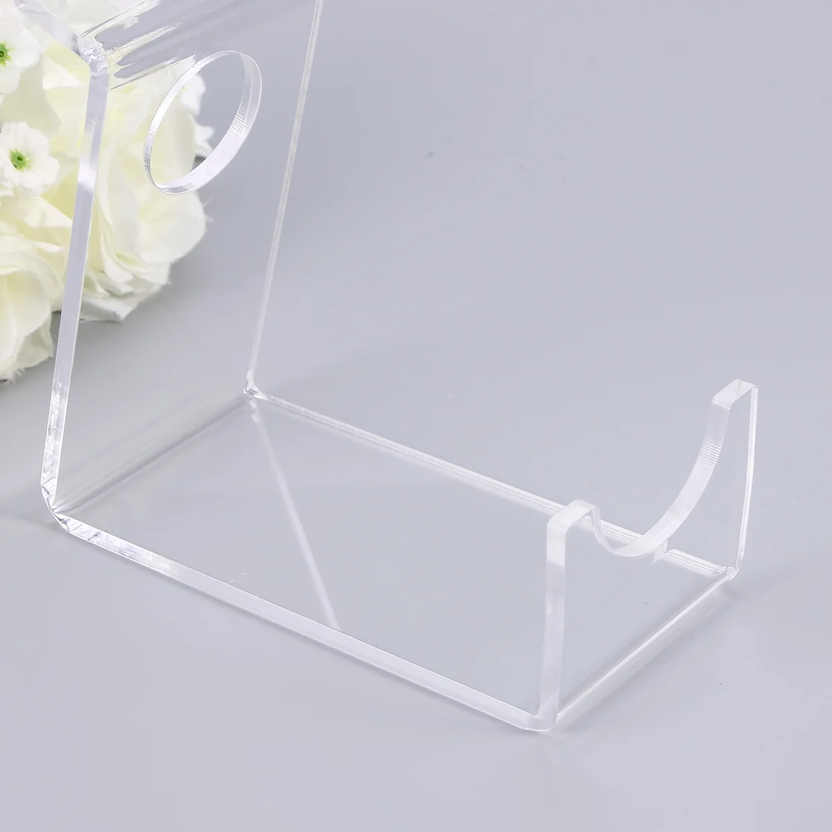 

1Pcs Creative Toothbrush Rack Acrylic Organizer Stand Minimalist Design for Bathroom and Desk Use Electric Toothbrush Stand
