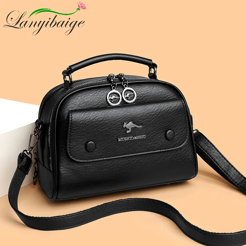 

Women's Bag Middle-aged Bag Mother's Bag Fashion Multi-layer Large Capacity Single Shoulder Mother-in-law Buy Vegetable Bag