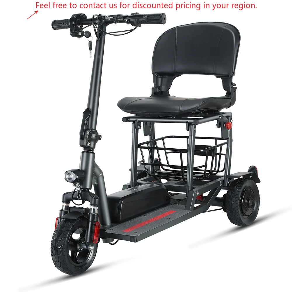 

Hot Sell Design Portable Folding Electric Mobility Scooter 3 Wheel Electric Ultra-Light Mobility Scooter For Elderly
