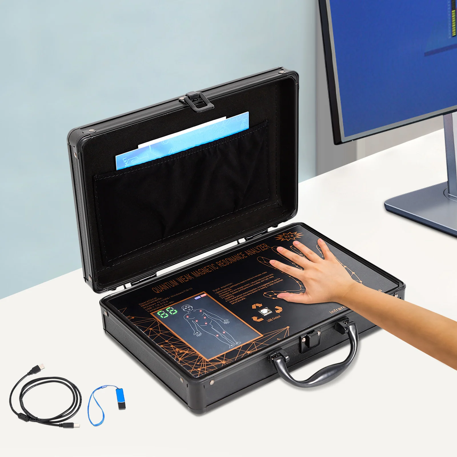 Quantum Magnetic Resonance Body Analyzer, Quantum Resonance Magnetic Scanner, Quantum Analyzer