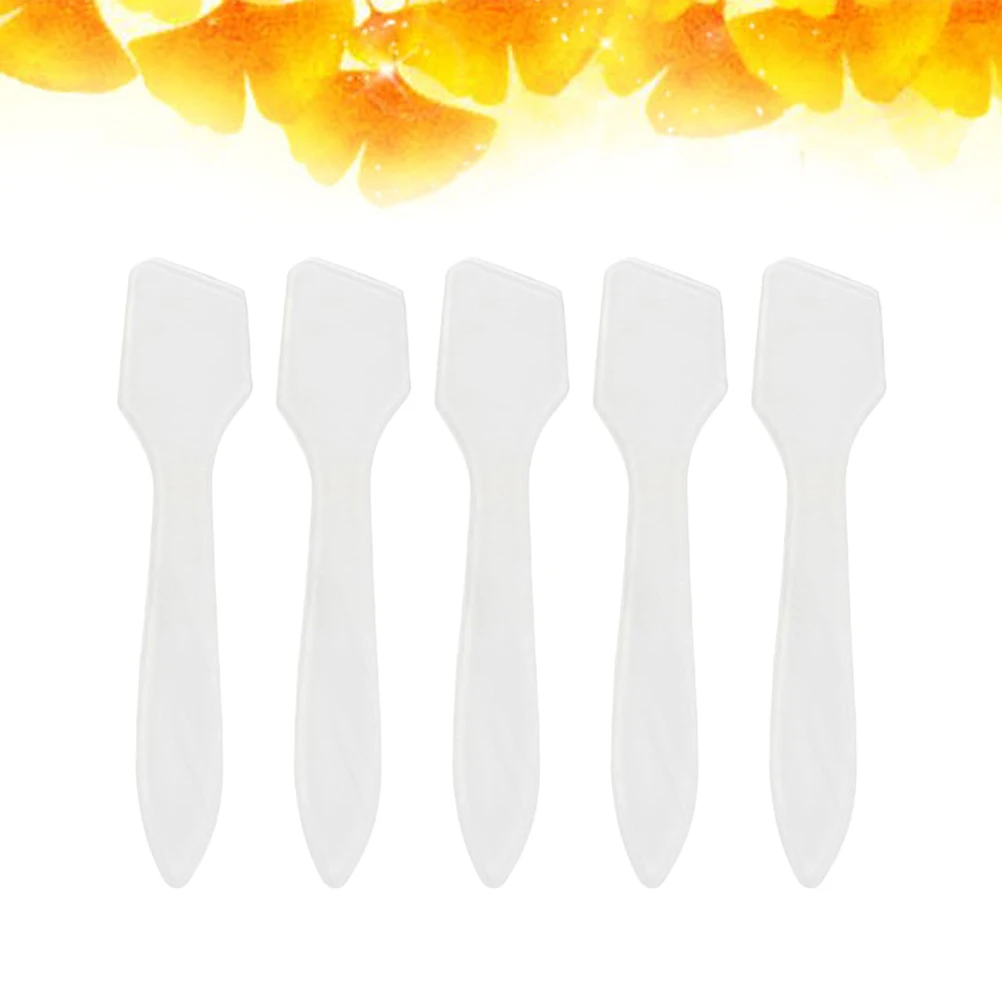 200 Pcs Mask Spoon Beauty Scoop Face Cream Mini Spatula Applicator Tool Makeup Tools