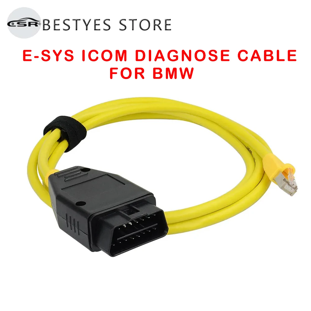 Für BMW Ethernet zu OBD Enet Kabel E-SYS IcoM Codierung F G-Serie Auto Reparatur Werkzeug E-SYS ICOM für BMW