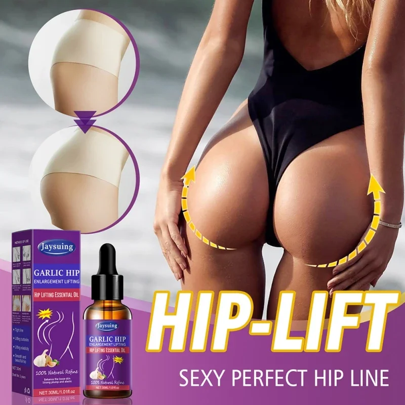 Buttocks Enlargement Massage Essential Oil for Women Butt Lift Oil Butt Firming Enhancement Garlic Hip Up Lifting Beauty Health