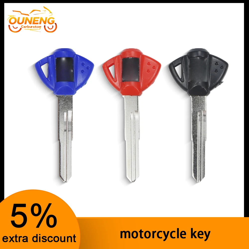 

For Suzuki GSXR600 750 1000 1300 SV650 1000 Motorcycle Blank Key Uncut Blade