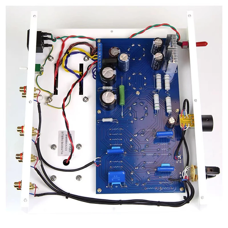 Pré-amplificador de tubo 6n8p 6sn7, tubo retificador 5z4p, regulador de tensão, circuito de veludo azul, amplificador de pré-amplificador de tubo de vácuo, áudio