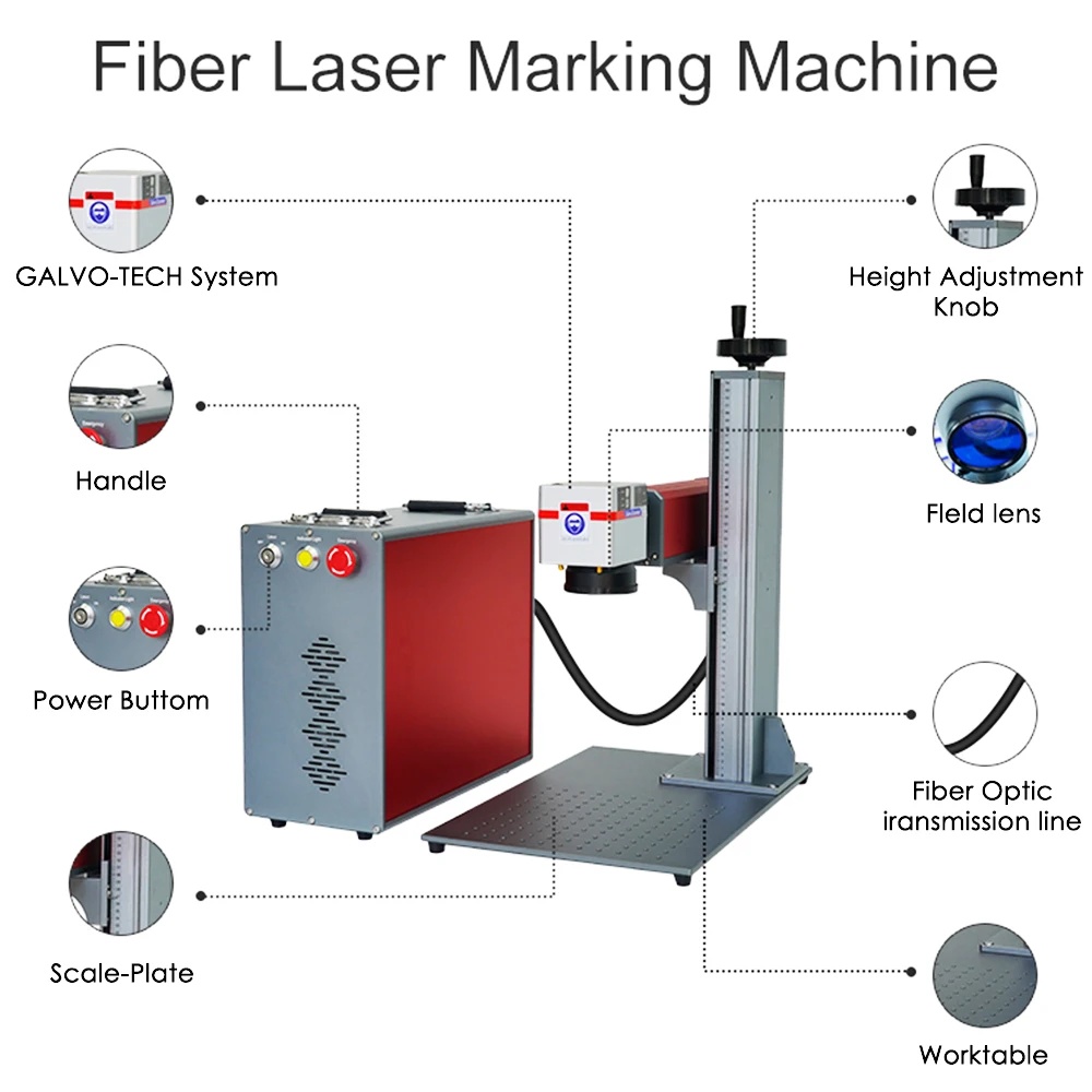 

Bing Yan 60W Fiber Laser Marking Engraver Perfume Bottle Jewelry Laser Engraving Machine 3D Metal Jpt Stainless Steel Watches