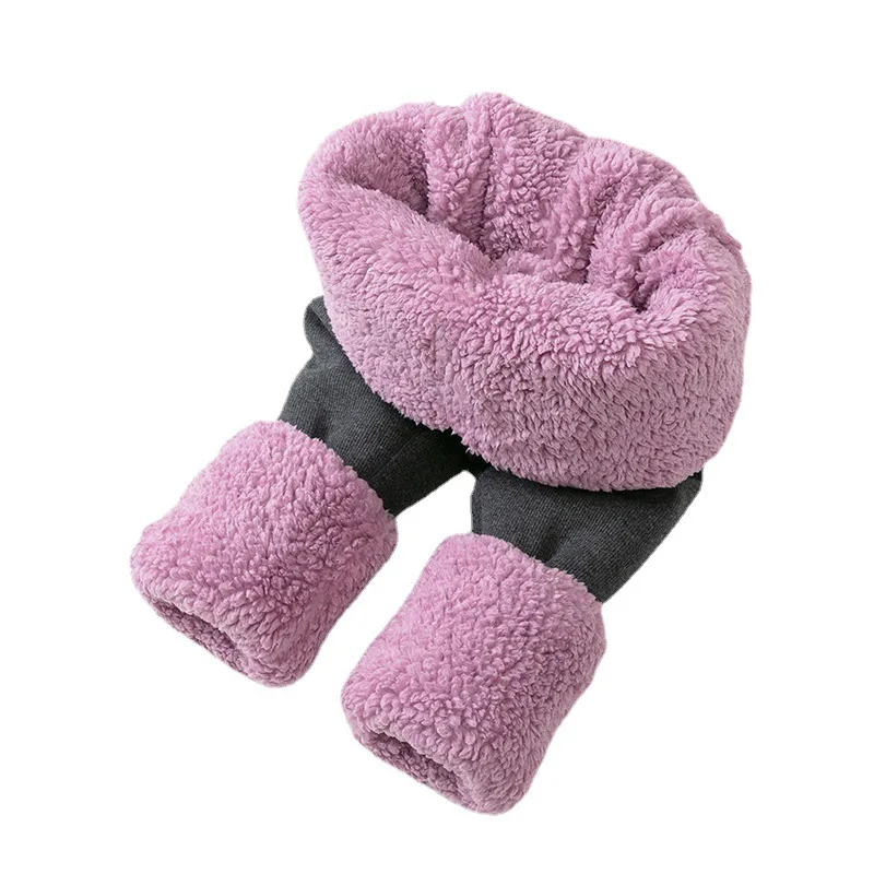 High Waist Yoga Pants Cloud Velvet Spiral Cotton Women's Base Layer Trousers Autumn Winter Warm Pants Long Pants