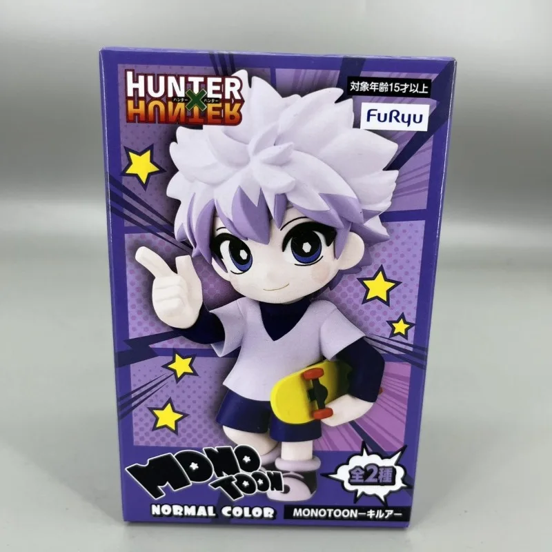 

Bandai Banpresto оригинальная коллекция кукол HUNTER MONOTOON Killua Zoldyck, украшение для детей, подарок, экшн-фигурки, украшения для рабочего стола