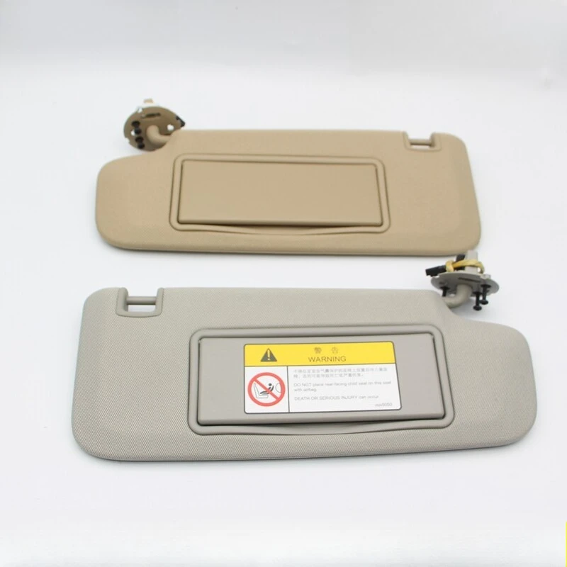 For Chevrolet Malibu XL 2016-2023, For Buick Regal 2009-2020 LaCrosse, Left Right Car Sun Visor Makeup Mirror Baffle Interior Re