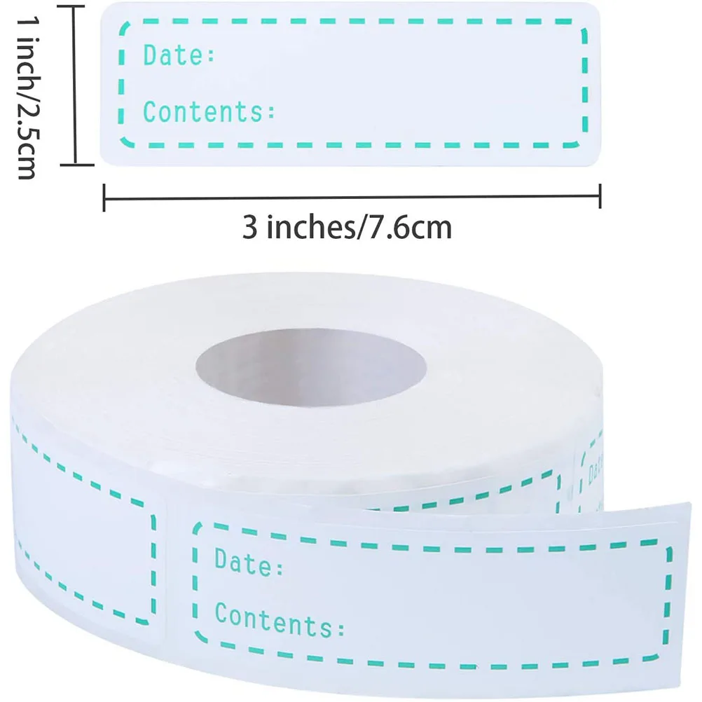 Food Storage Labels English Record Date Stickers Diy Index Paste For Kitchen Home Organization Crafts Filing Sorter Label
