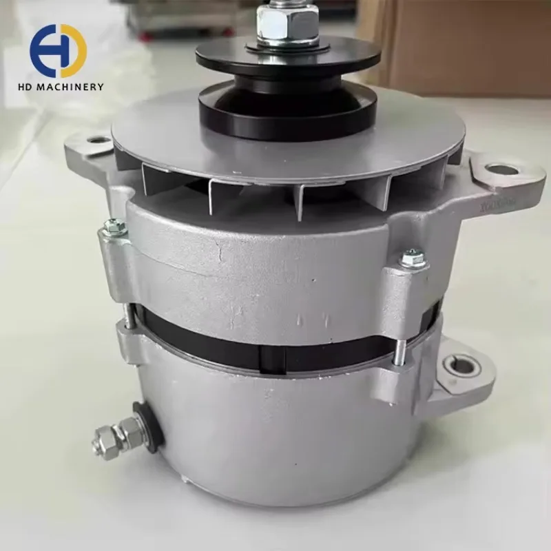 

12V140 Engine Alternator 6D170 Construction Machinery Parts Model 600-821-9631 & 600-821-9630