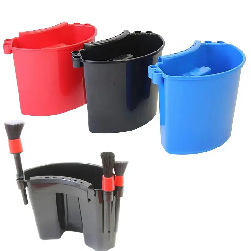 Universal 1PC Bucket Organizer Car Detailing Tool Towels Brushes Mitt Fast Easy Storage Kits External Hanging Bucket wash bucket