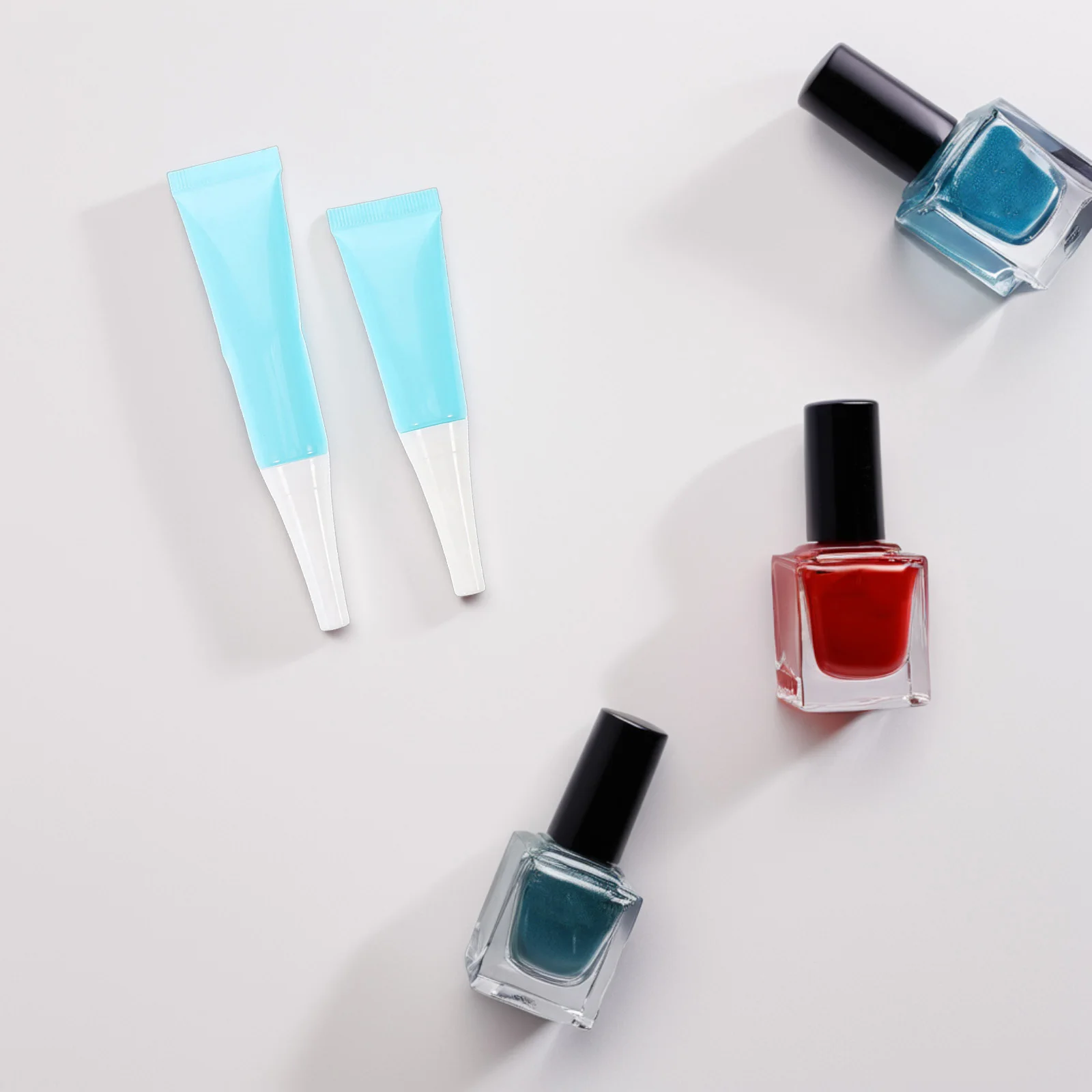 

2pcs For Fake Nails 10G 5G Press On Adhesive Tips Strong Hold Easy Apply Manicure Tool False Nail Bond Glue Women'S Press On