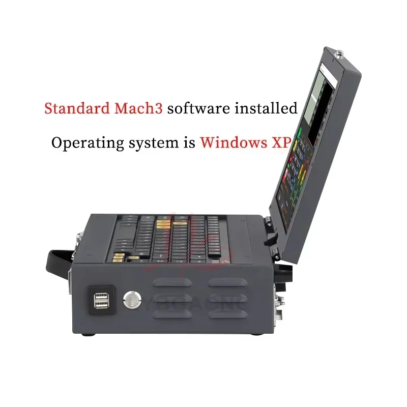 12.1 Inch Industrial Controller Computer with RS232 Serial Port 32G SSD WinXP Preloaded Mach3 Software for Universal CNC Router