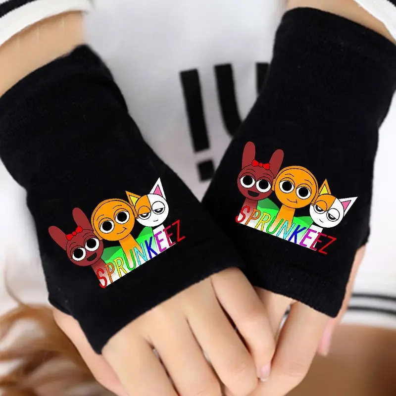 20cm Incredibox Sprunki Game Deamond Dr Harrison Qurst Winter Fingerless Gloves To Keep Warm Peripherals Cute Birthday Gift Toys