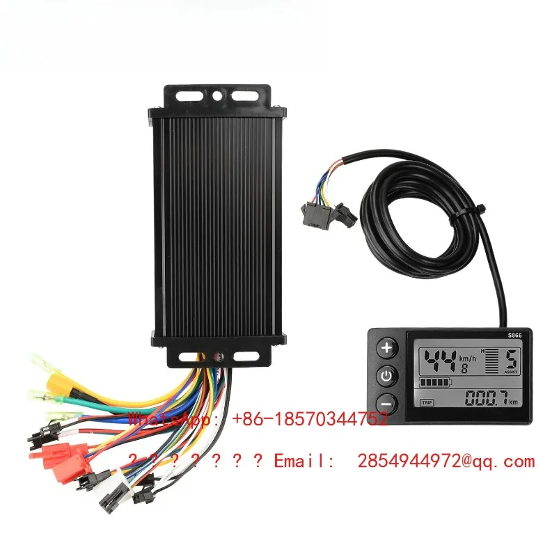 750-1500w-3モードドライバー-36v-48v-64v-30a-正弦波ブラシレスモーターコントローラー
