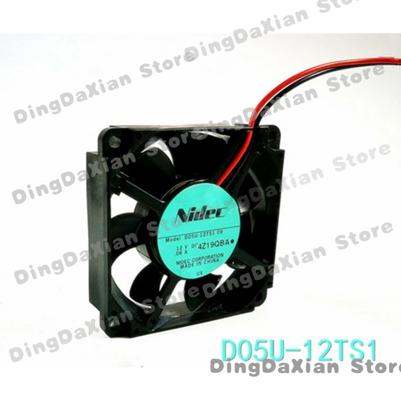 

Вентилятор охлаждения D For NIDEC D05U-12TS1 5013 50X50X13MM 12VDC 0.06AMP 2-PIN, бесшумный