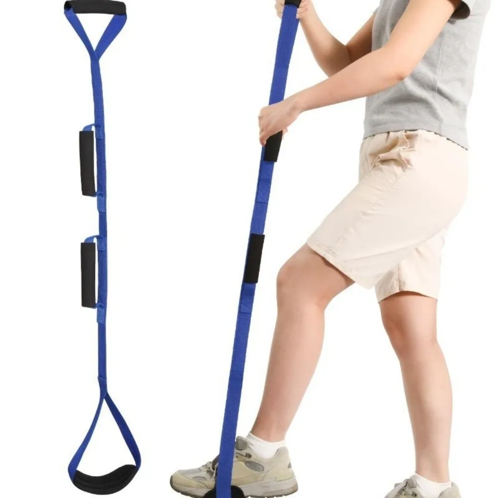 

Leg Training Assistance Multi Use Leg Lifting Belt Wear Resist Nylon Leg Lift Strap Elastic Leg Train Strap Disabled Accessories