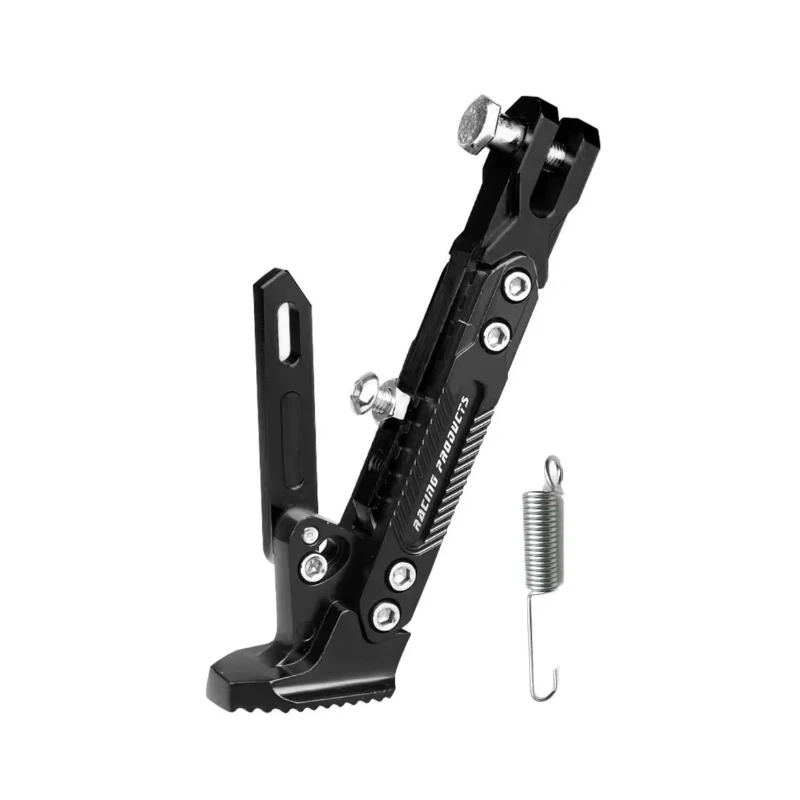 AliExpress NONE Electric Bike Single Support Motorcycle Edge Support CNC Colorful Adjustable Edge Support Tripod Edge Frame Aluminum Alloy