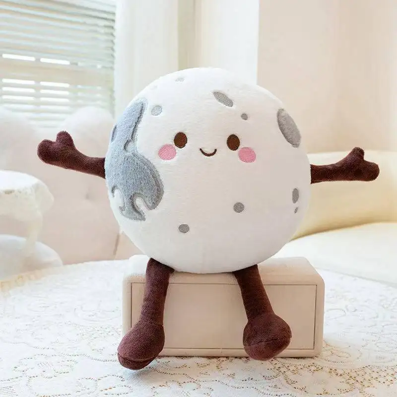 Última Tierra, Marte, Sol, Venus, Saturno, Luna, juguetes de peluche Kawaii, figuritas, anime de dibujos animados, lindos regalos de cumpleaños para niños, muñecas