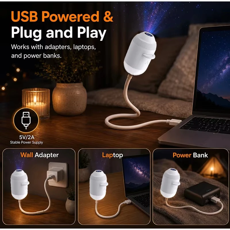 USB Sterrenhemelprojector Nach - Planetarium Projector Home recensie en prijs