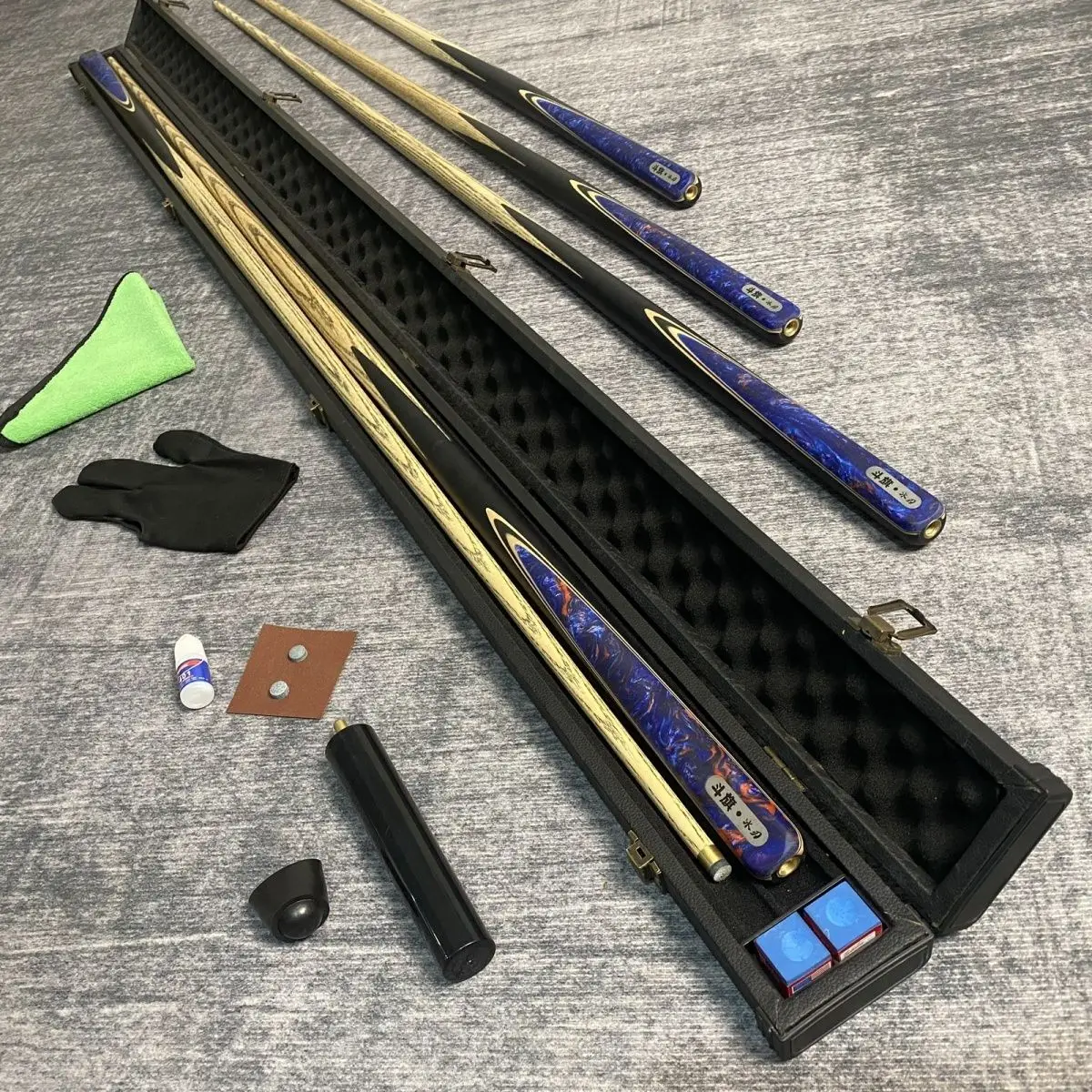Snooker Billiard Pool Cue Carbon Fiber Stick 3 Cushion Shaft Tip Zero Torque Putter Golf Driver Wedge Wood Bag Putters Tacos