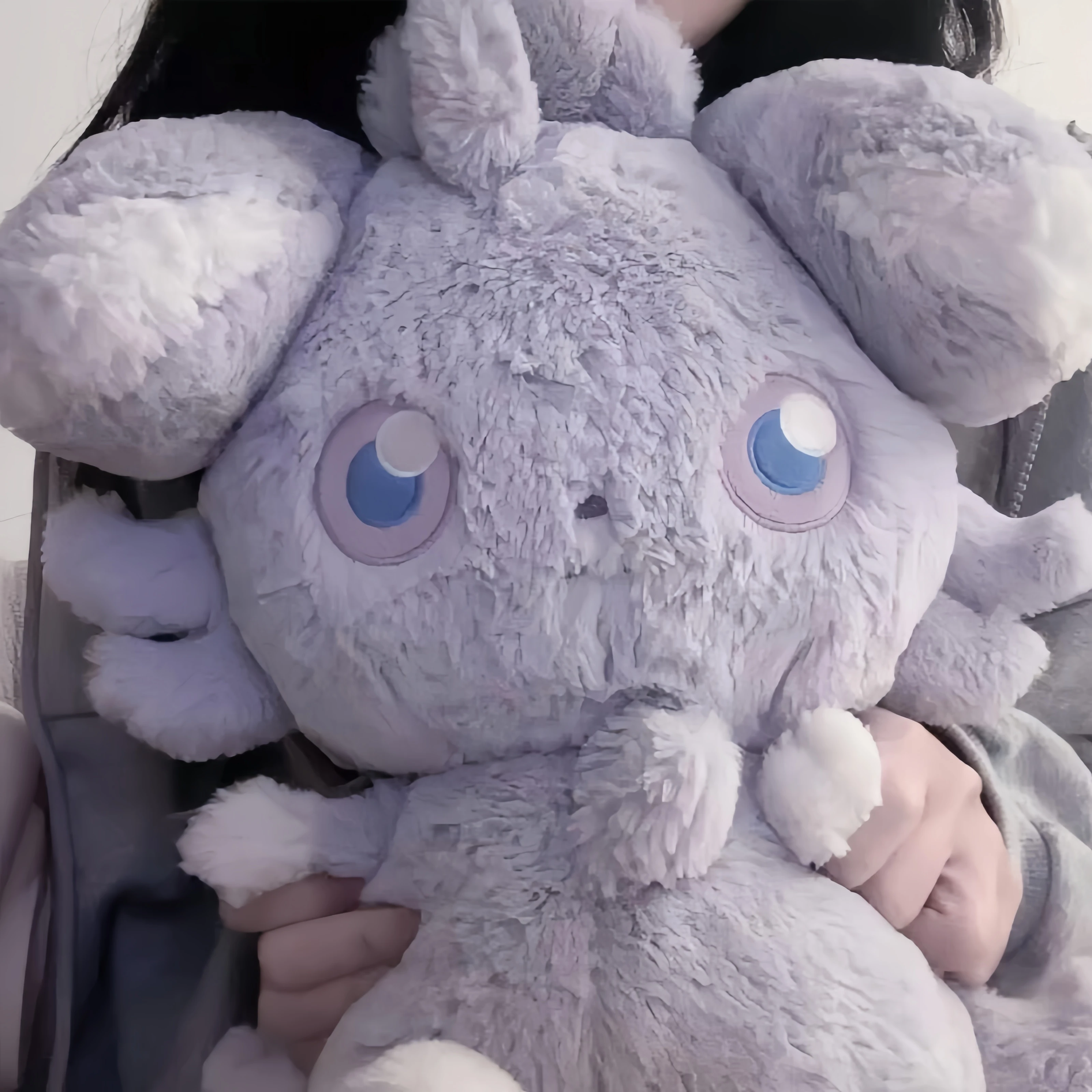 Kawaii Espurr Pokemon Plüschtiere Alolan Vulpix Puppe Niedliches großes Pokémon-Plüschtier Gefülltes Kissen Geschenk für Kinder Geburtstag Weihnachten