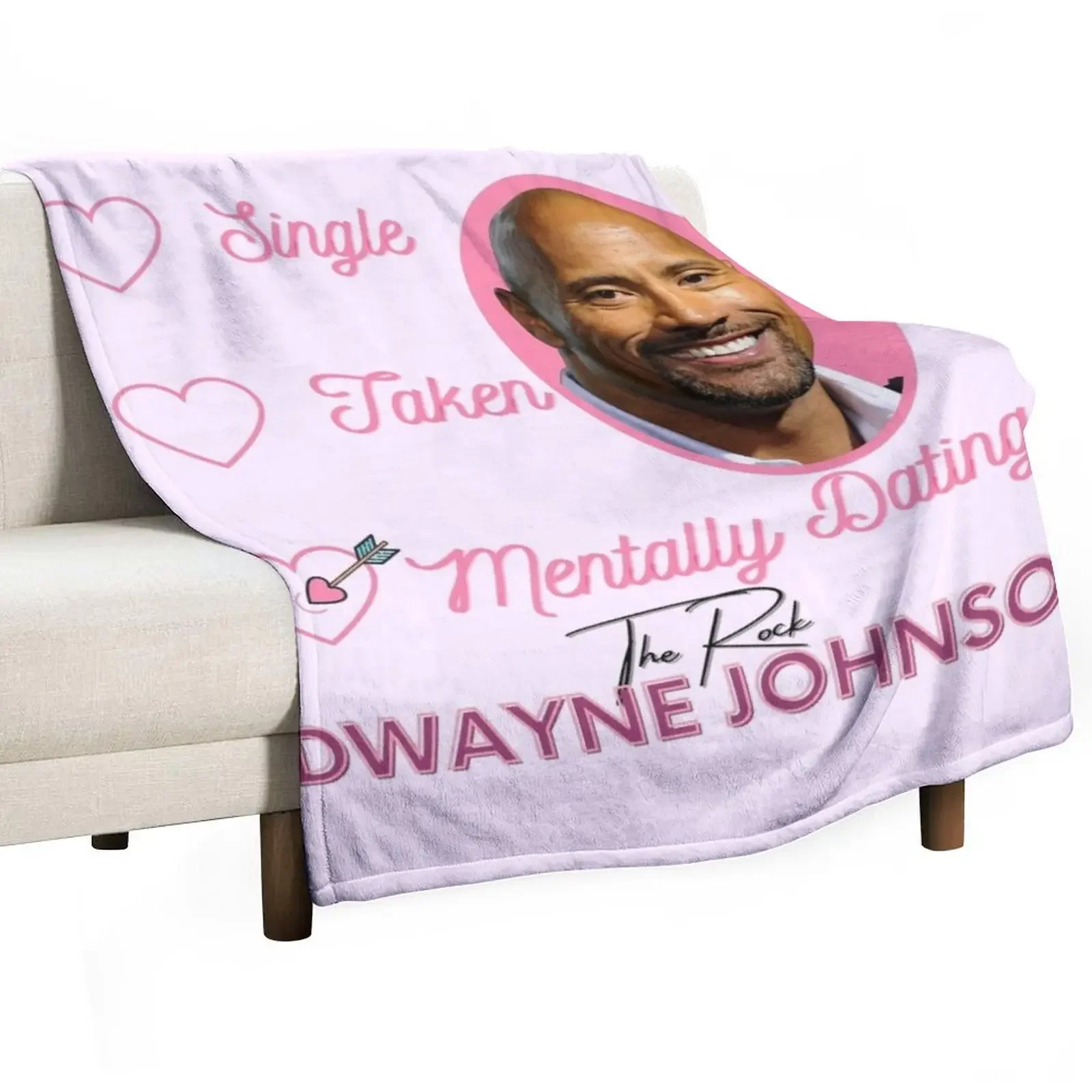 

Mentally Dating Dwayne Johnson Throw Blanket Thermals For Travel Decorative Sofas Giant Sofa Polar Blankets