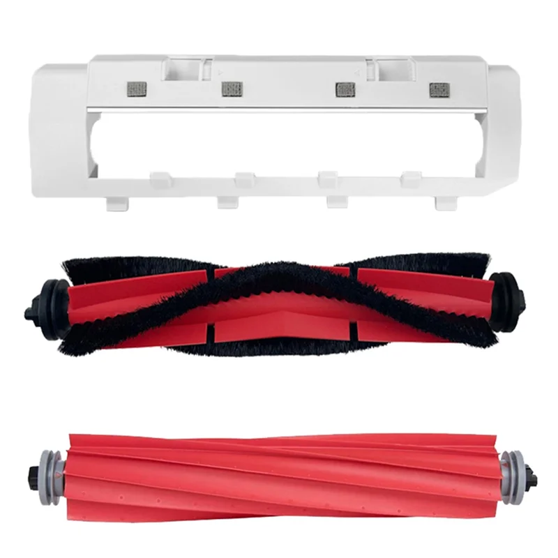 ABRG-cepillo de rodillo de plástico y cubierta de cepillo principal para Roborock Q Revo / Roborock P10 A7400RR accesorios de repuesto