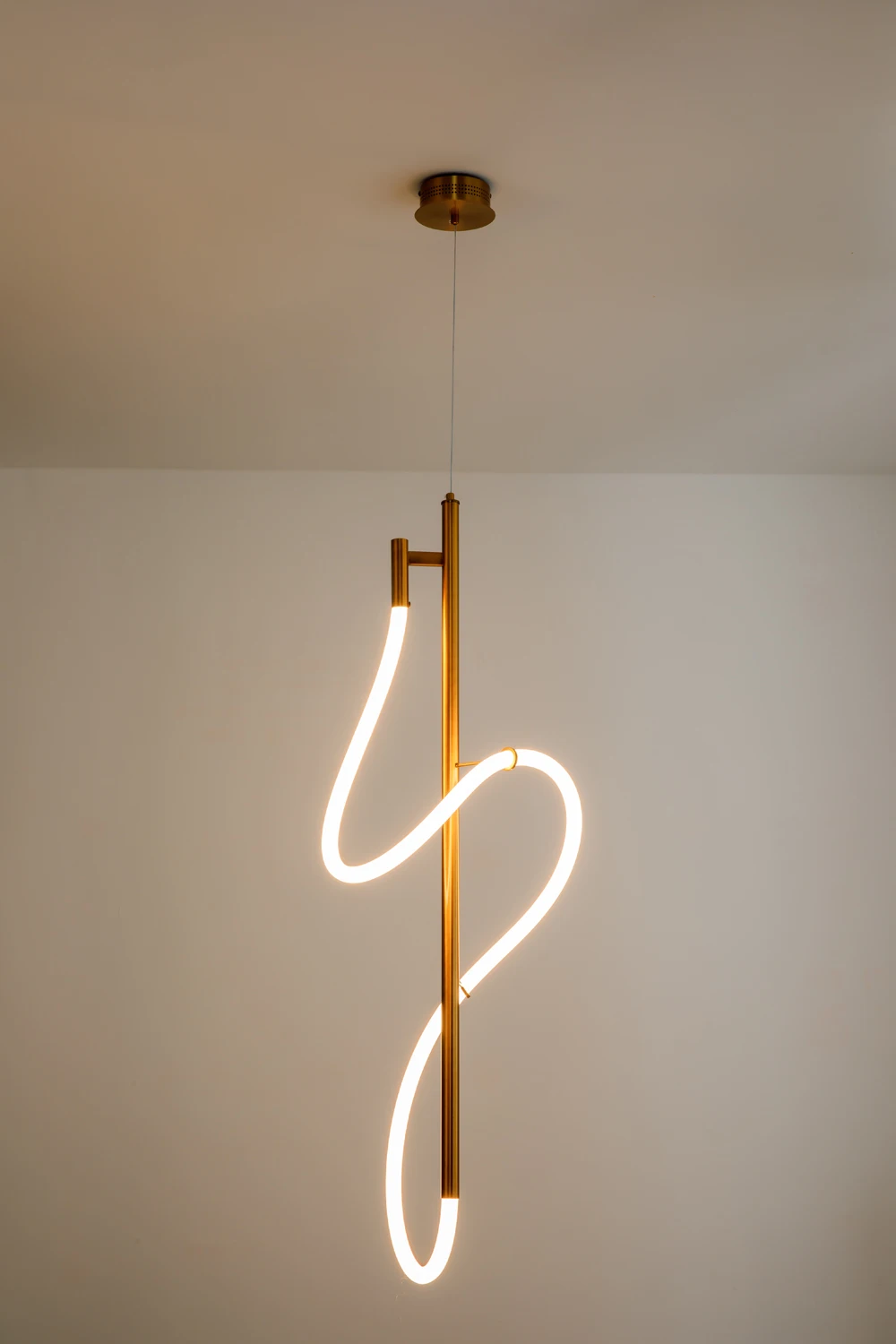 Dimmable LED Golden Silver Minimalism Designer