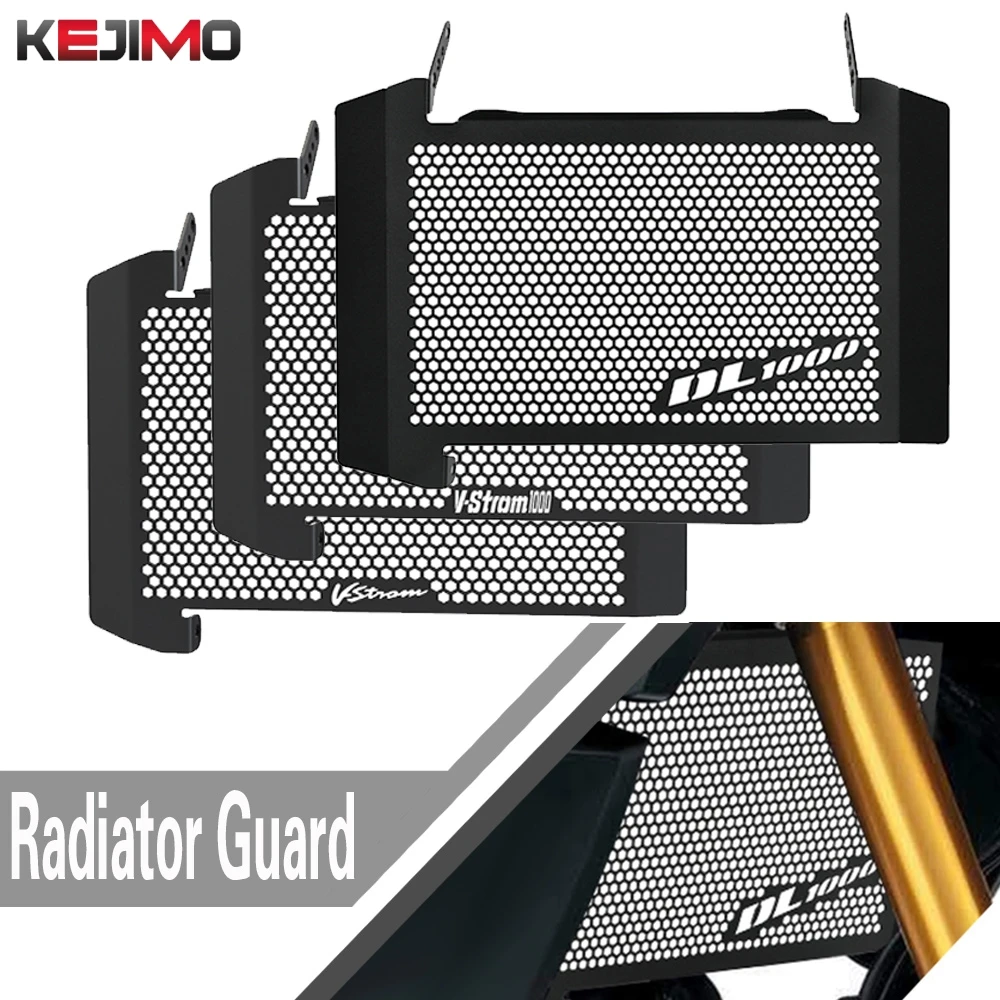 

V-Strom 1000 DL1000 Vstrom1000 DL 1000 2014 - 2019 For Suzuki Motorcycles Aluminlum Radiator Guard Oil Cooler Cover Protector