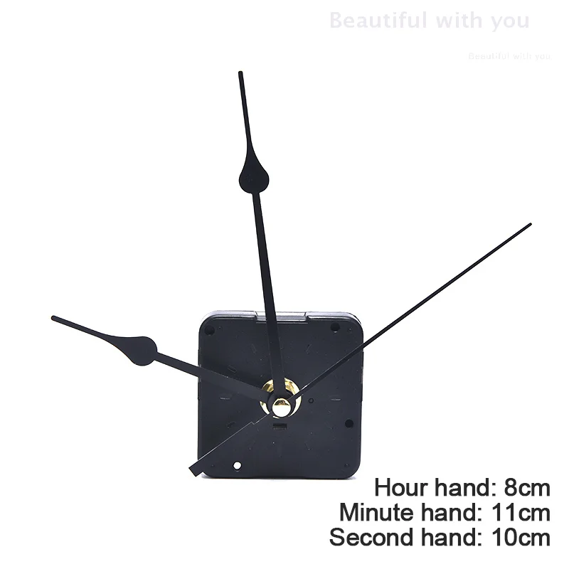 Mécanisme de mouvement d'horloge à Quartz, mains, outils de réparation murale, pièces, ensembles de Kit silencieux
