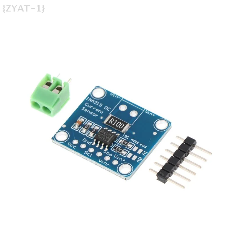 [O] 1/3/5 قطعة وحدة استشعار INA219-اللوحة الزرقاء 3 فولت-5 فولت IIC I2C وحدة مراقبة الطاقة الحالية ثنائية الاتجاه