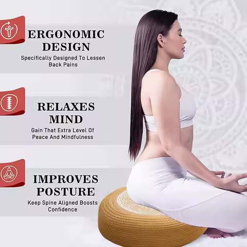 Rattan Ottoman Patio Ottomans And Footstools Tatami Floor Cushion For Home Garden Coastal Living Porch Exterior Deck Poolside