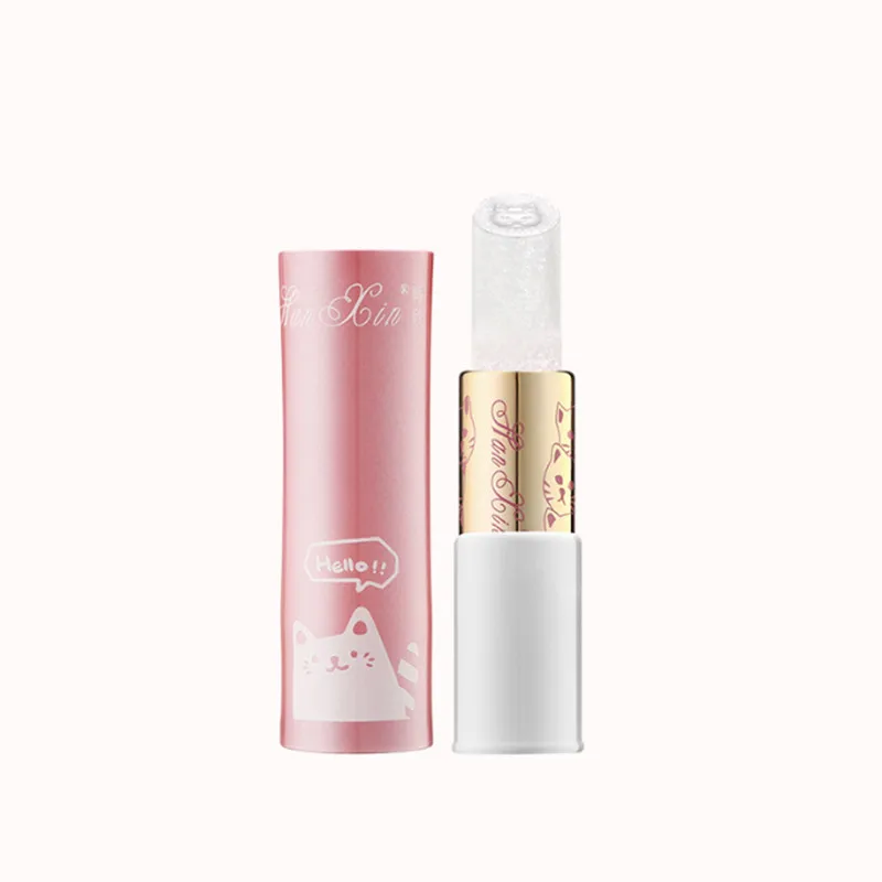 Cat Lipstick Makeup Moisturizing Waterproof Lipgloss Lip Protector Pomade Balm