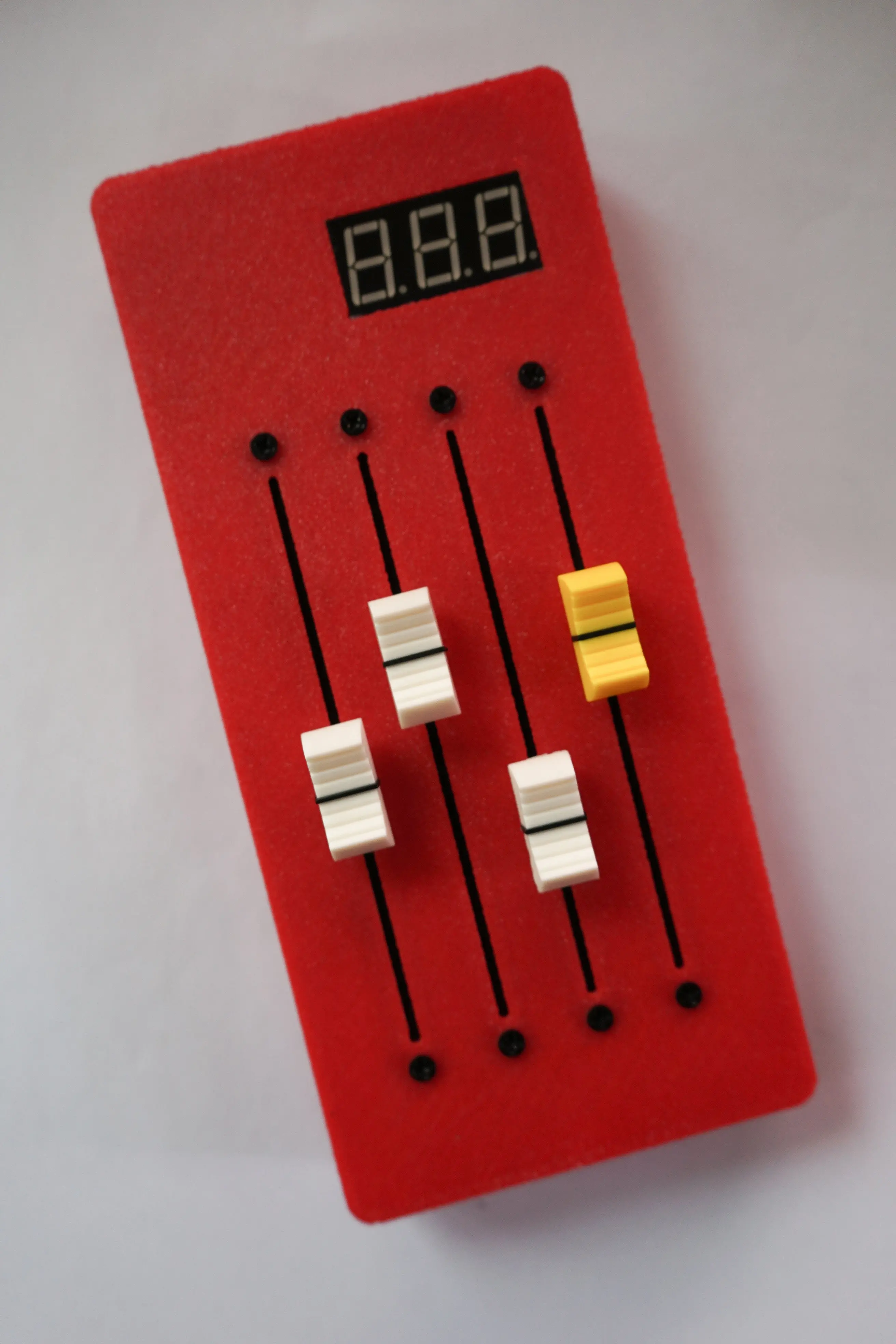 MIDI CC Controller DAW Host, Fader Draw String Emoji 4 Tracks