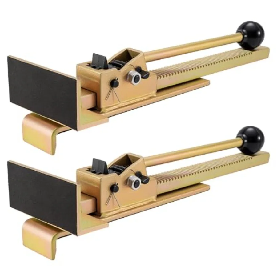 

Flooring Jacks 2PCS with Scratch-Resistant Felt Pads Hardwood Floor Jack Laminate and Vinyl Plank Flooring Tool Floor Gap Fixer