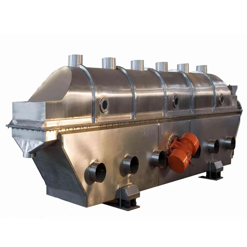 Professional Supplier of High Quality Boric Acid Linear Vibrating Fluidized Dryer Vibrating Fluidized Bed Drying Customized